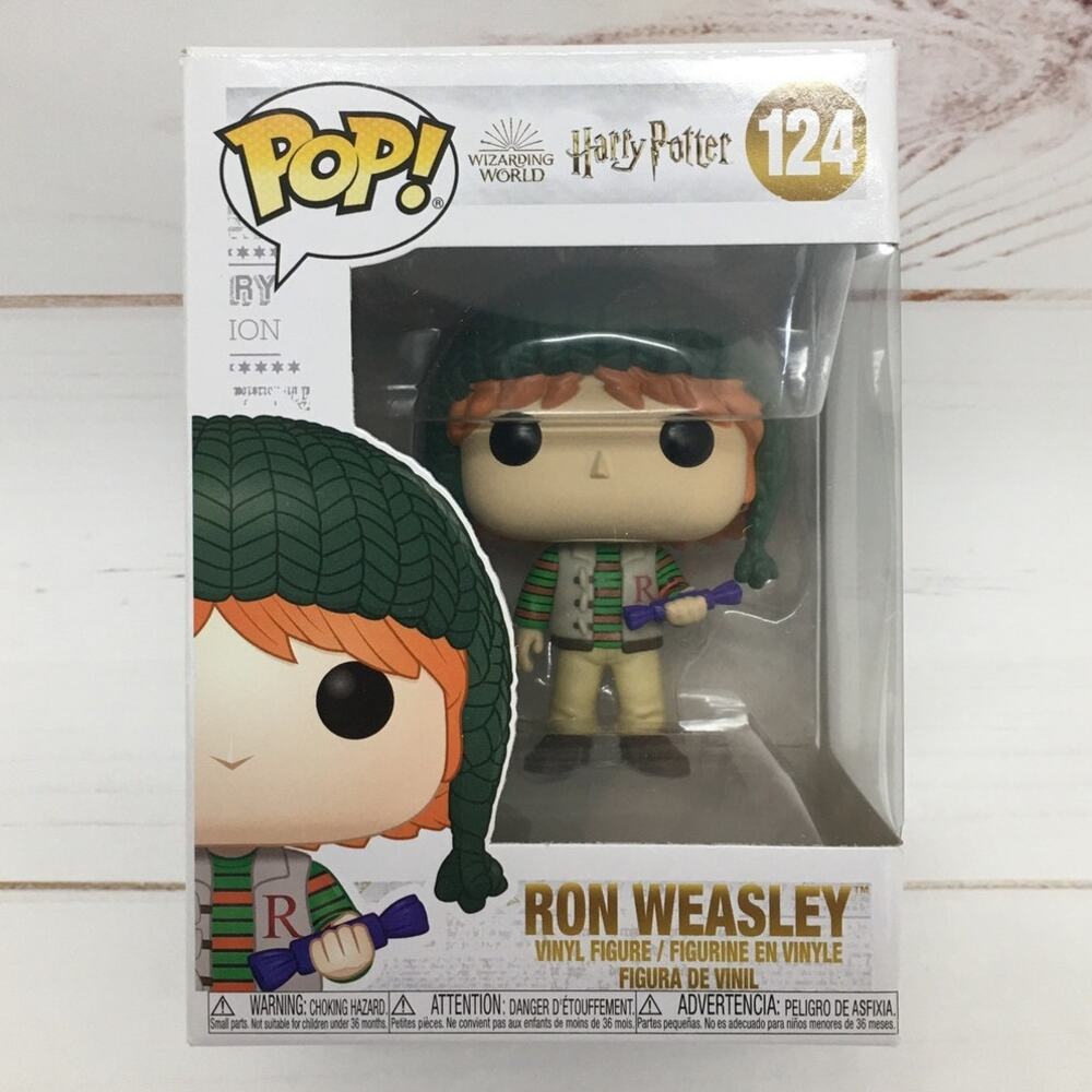 Funko Pop! Ron Weasley Vinyl Figure #124 Wizarding World Harry Potter New